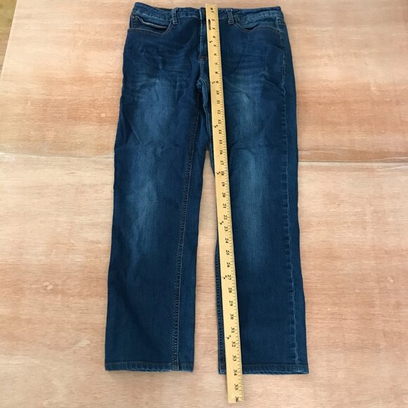 Hudson Jeans Women Size 20 Blue Denim Mid Rise Stretch Dark Wash Knit Shaping - Picture 5 of 10